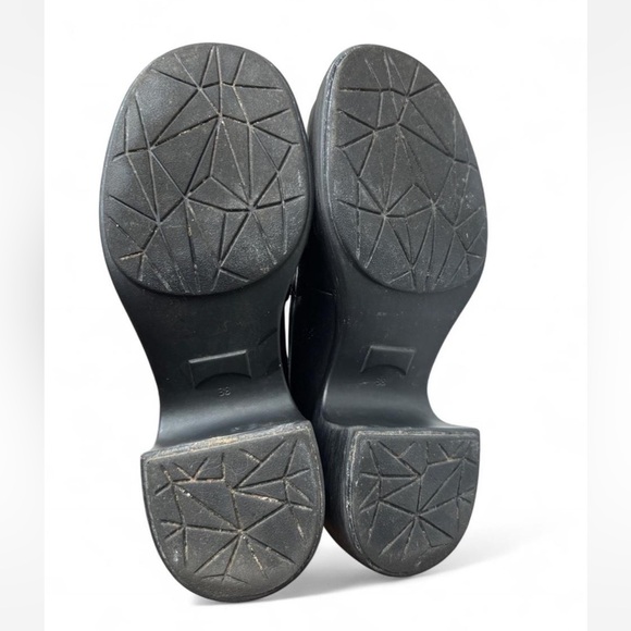 Camper Black Leather Thelma Loafer Shoe Size 38 - Picture 5 of 7